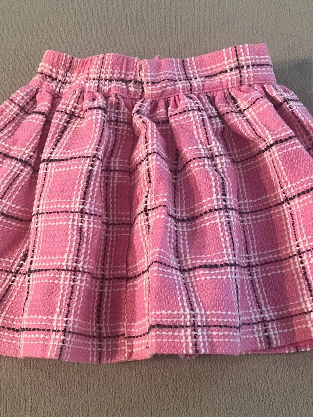 Janie and Jack Baby Girls Pink Lining Ruffle Skirt Size 6-12 Month